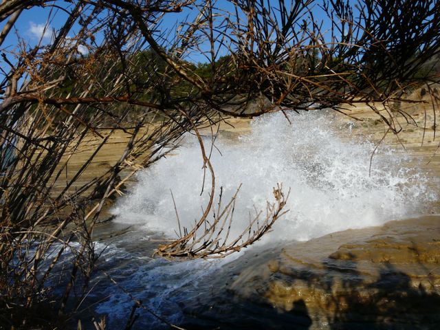 Canal d'Aour near Sidari on the north coast