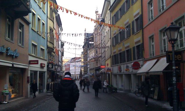 Konstanz, Germany decorated for Carnival