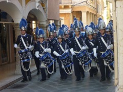 New Year's Day in Corfu Town