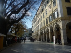 The Spianada in Corfu Town