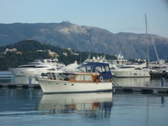 Liz in Gouvia Marina