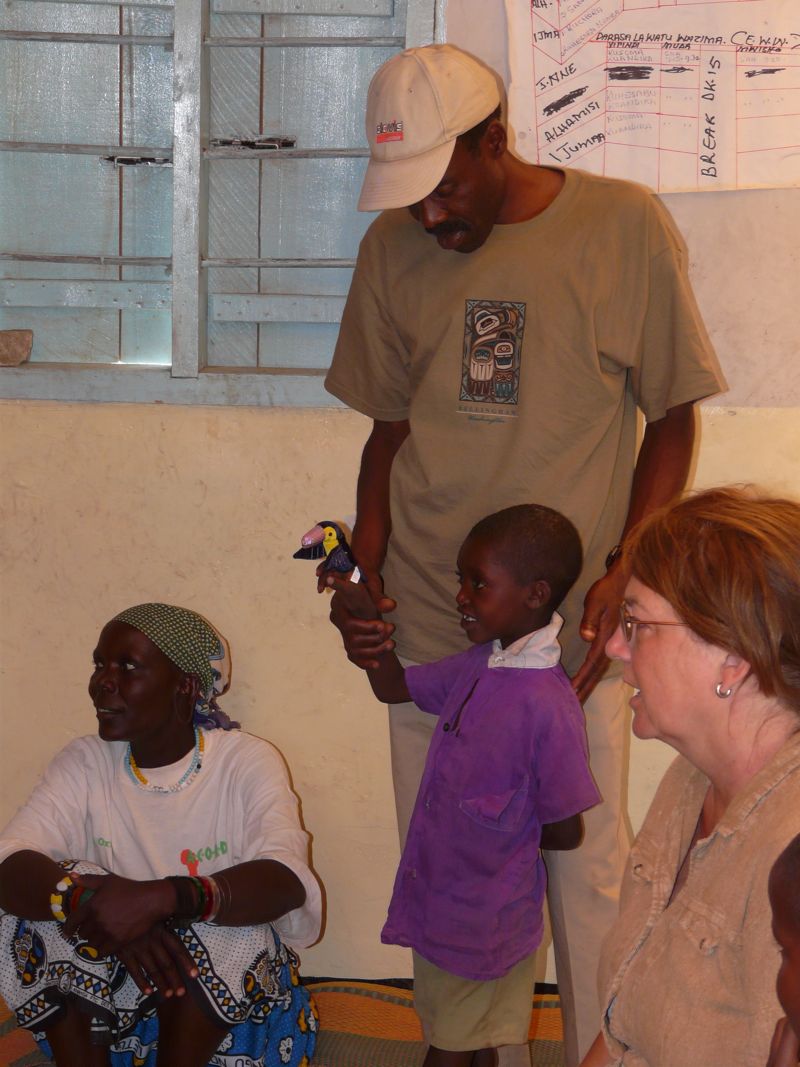 Teaching in Sanjan Nursery School